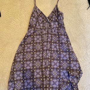 Purple sundress